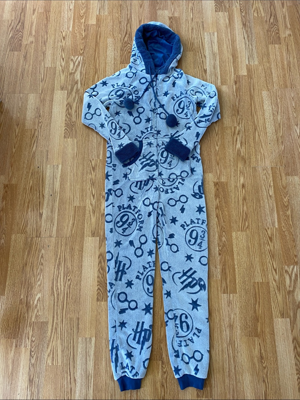 Harry Potter Hogwarts Plush Cozy Onesie